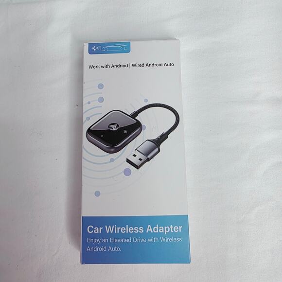 Plug & Play Android Auto Car Wireless Adapter Converts Wired to Wireless - Picture 4 of 13